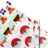 African American Christmas Wrapping Paper Variety Set