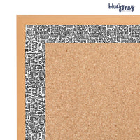 Tribal Black and White Bulletin Board Border