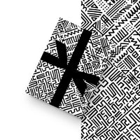 WB Tribal Wrapping Paper