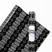 BW Tribal Wrapping Paper