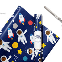 African American Astronaut Greeting Card