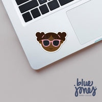 Black Girl Power Sticker