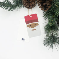 African American Christmas Gift Tag Set